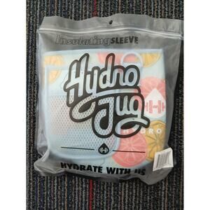 Hydro Jug insulated sleeve lemon print